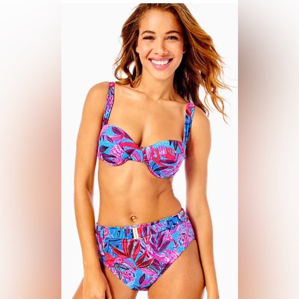 Size 2 NWT Lily Pulitzer Gasby Bikini top